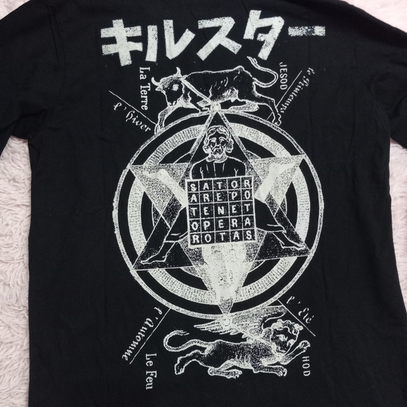 Killstar nwt chill out hell party long sleeve tee! Goth/Punk wear! Final price! - Picture 8 of 9